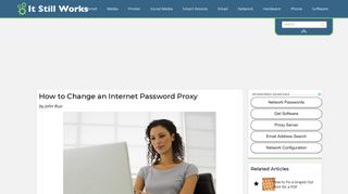 How to Change an Internet Password Proxy | It Still Works