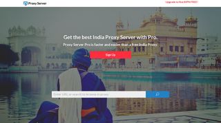 India Proxy Server & Virtual Private Network - ProxyServer.com