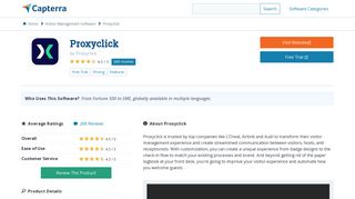 Proxyclick Reviews and Pricing - 2019 - Capterra