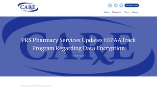 PRS Pharmacy Services Updates HIPAATrack Program Regarding ...