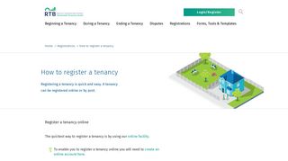 How to register a tenancy | RTB - One Stop Shop