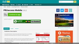 PRUaccess Mobile 2.0.2 Free Download