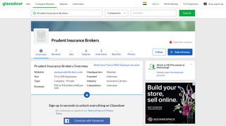 Working at Prudent Insurance Brokers | Glassdoor.co.in