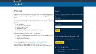 PruXpress: Login - Prudential Financial