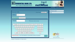 Prudential Bank Ltd. - netWise