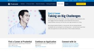 Find A Career | Prudential Financial
