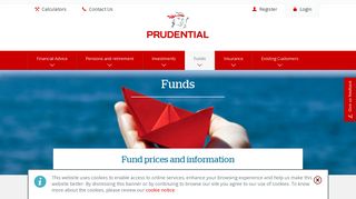 Funds, Financial Products & Factsheets | Prudential