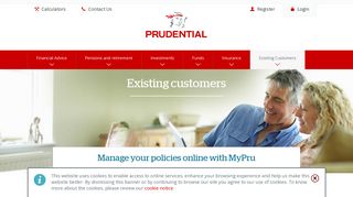 MyPru | Existing Customers | Prudential