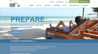 Island Savings Plan Website - Office of Human Resources
