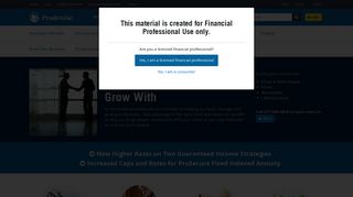 Annuities for Financial Advisor | Prudential Financial