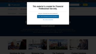 Life Insurance - Advisors | Prudential Financial