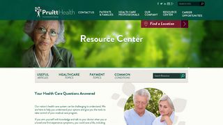 PruittHealth Resource Center