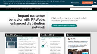 Online Press Release Distribution Service | PRWeb - Why PRWeb