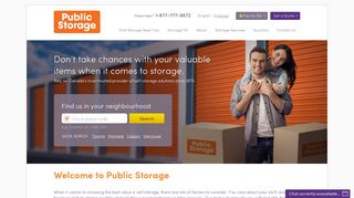 Public Storage Canada - Self Storage Units Near You