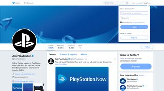 Ask PlayStation (@AskPlayStation) | Twitter
