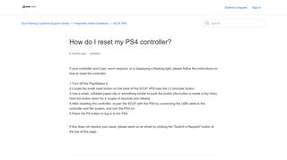 How do I reset my PS4 controller? – Scuf Gaming Customer Support ...