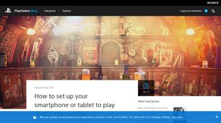 How to set up your smartphone or tablet to play That's You! on PS4 ...