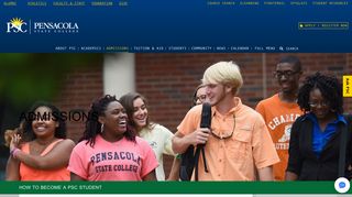 Admissions - Pensacola State College