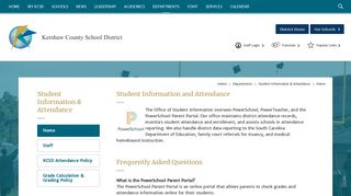 Student Information & Attendance / Home - kcsdschools.net