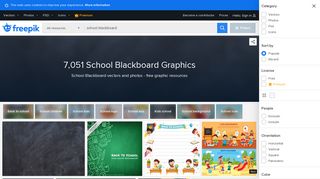School Blackboard Vectors, Photos and PSD files | Free Download