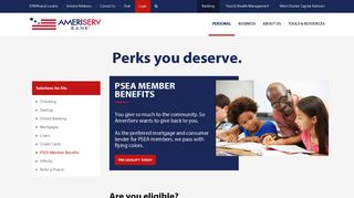 PSEA Member Benefits - AmeriServ