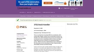 3752 Stock Handler in Clifton, New Jersey | EnergyCentralJobs