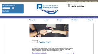 Pasadena Service FCU - Credit Card