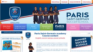 Paris Saint-Germain Academy England - ACCORD ISS