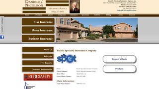 Pacific Specialty Insurance Company - Insurance Company