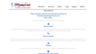 Why PSMail? – PSMail.net