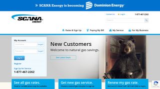 SCANA Energy Natural Gas | Atlanta, Georgia Natural Gas Company