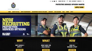 Protective Services Officers | Victoria Police
