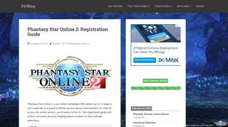 Phantasy Star Online 2: Registration Guide | PSUBlog - bumped.org