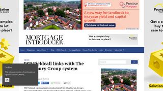 PSP Fieldcall links with The Charlbury Group system | Mortgage ...