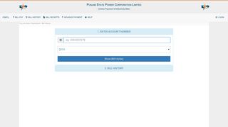 Bill History - PSPCL: Pay Multiple Bills | Manage Accounts | Faster ...