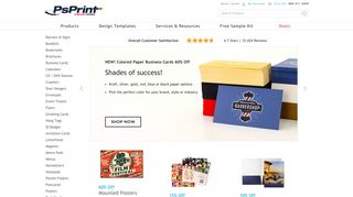 PsPrint | Top Quality, Dependable Online Printing Services