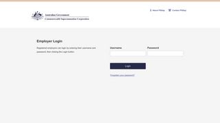 Login - PSSap online - Commonwealth Superannuation Corporation