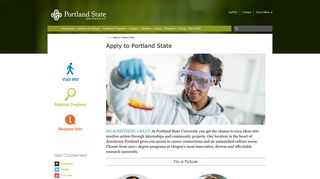 Admissions - Portland State University