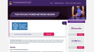 The Psychic Power Network – Top 5 Psychic Reading Sites