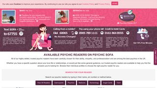 Psychic Readers Profiles | Psychic Sofa