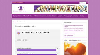 PsychicOz.com Reviews - Clairvoyance Readings