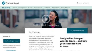 Psychology | Revel | Pearson - Higher Education