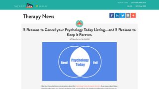 5 Reasons to Cancel your Psychology Today Listing… and 5 Reasons ...