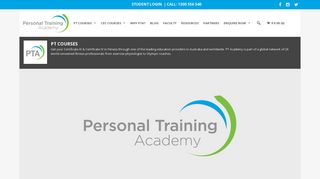 Personal Training Courses | Fitness Certificate by PT Academy
