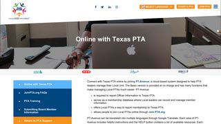 Online with Texas PTA - Texas PTA - every child. one voice.