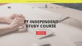 PT Independent Study Course | PT Final Exam