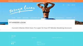 PT Minder Login | tarrynlucas - Tarryn Lucas Fitness