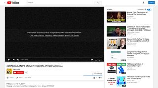 KEUNGGULAN PT MOMENT GLOBAL INTERNASIONAL - YouTube