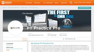8 Customer Reviews & Customer References of PT Practice Pro ...