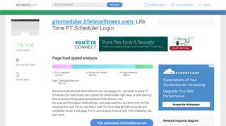 Access ptscheduler.lifetimefitness.com. Life Time PT Scheduler Login